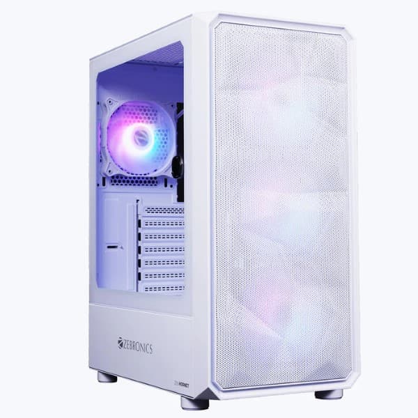 ZEBRONICS HORNET Mid-Tower Premium Gaming Cabinet - 2