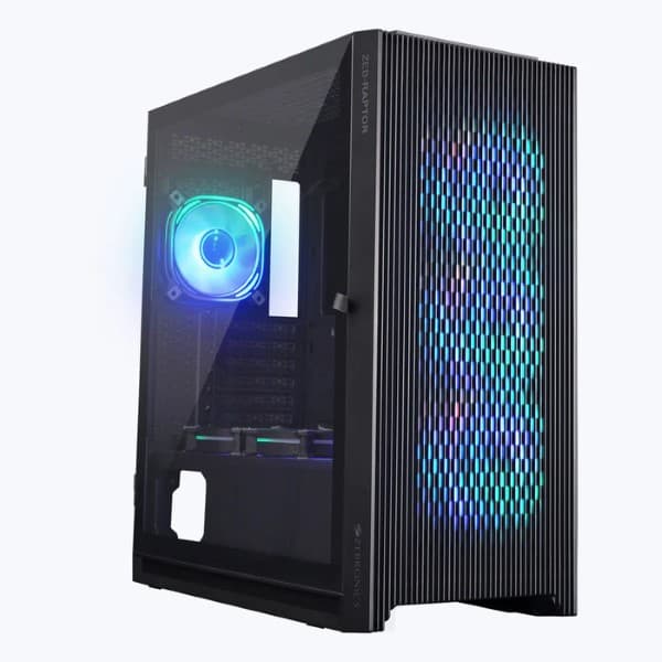 ZEBRONICS Raptor Mid-Tower Premium Gaming Cabinet - 1