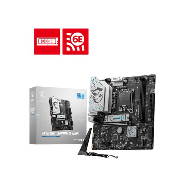 MSI B760M Gaming Wifi DDR5 Motherboard - 1