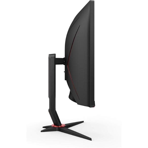 AOC CU34G2XP/BK 34 Inch Gaming Monitor Ultra QHD, 1440p, 180Hz, 1.0ms GTG, HDR 400, Ergonomic, Wide Angle 178° Curved, Height Adjustable, VESA Certified Display Ideal for Multitasking Monitor for PC - 4