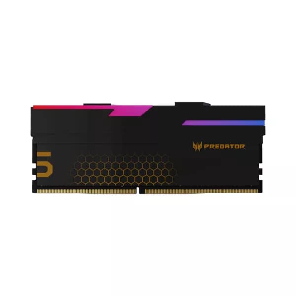 Acer Predator Hermes RGB Series 32GB (16GBx2) DDR5 7200MHz CL34 Desktop Ram (Black) (BL.9BWWR.406) - 2