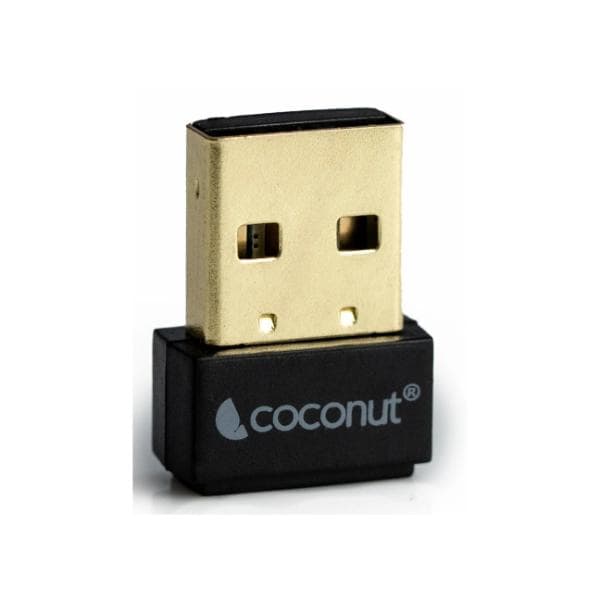 Coconut WA04 Nano Wifi Adapter, upto 150mbps Advance Signal Processor, upto 150 Mbps Internet Speeds, Gold Plated Connector, Top Notch Chipset, Wide Compatibility, 150 Mbps Wireless Adapter - 1