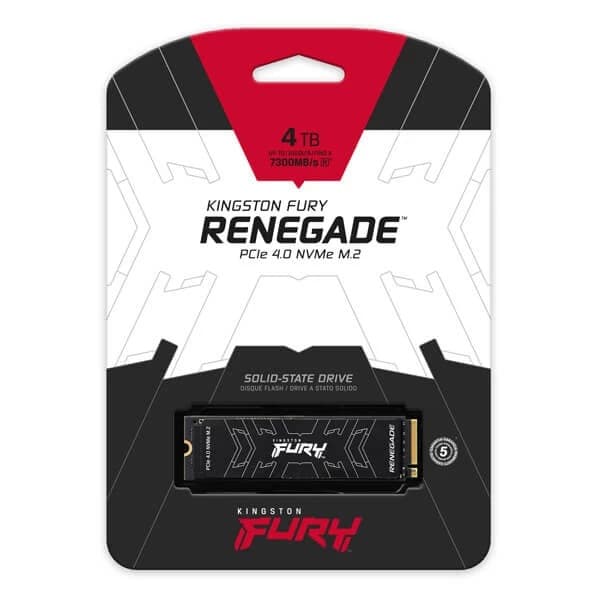 Kingston Fury Renegade 4TB M.2 NVMe Gen4 SSD - 3