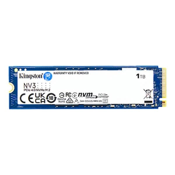 Kingston 1TB NV3 M.2 2280 NVMe SSD