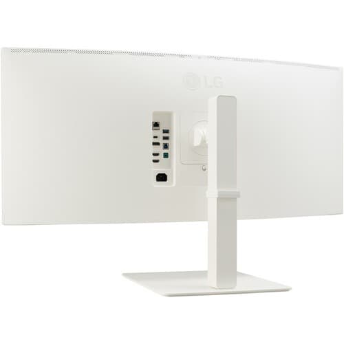 LG 38WR85QC-W 38 inch Curved UltraWide WQHD Nano IPS VESADisplayHDR 600 144Hz 1ms USB Type-C 90W Computer Monitor NVIDIA G-SYNC AMD FreeSync Premium Pro HDMI DisplayPort Tilt/Height/Swivel Stand White - 3