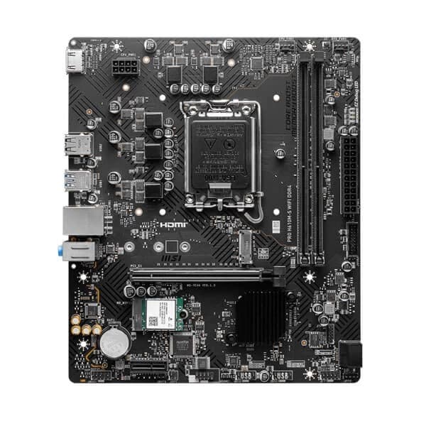 MSI PRO H610M-S WIFI DDR4 Motherboard - 2