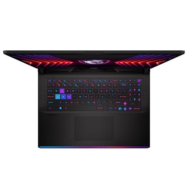 MSI Raider GE78 HX, Intel 14th Gen. i9-14900HX, 43.18CM QHD+ 240Hz Gaming Laptop (32GB/2TB NVMe SSD/Windows 11 Home/NVIDIA GeForce RTX 4090, GDDR6 16GB/Core Black/3.1Kg), 14VIG-804IN - 4