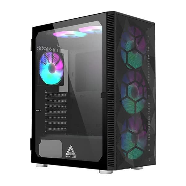 Montech X3 Mesh RGB Cabinet (Black) - 1