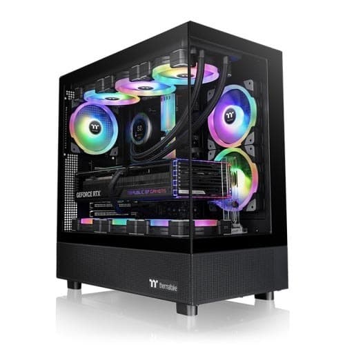 Thermaltake View 270 TG ARGB Mid Tower Cabinet - 1