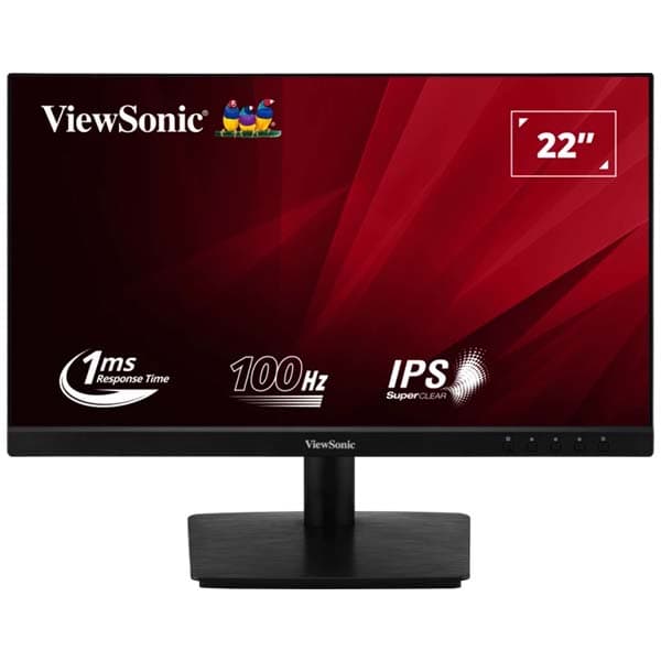 ViewSonic VA2209-H-2 22" 100Hz 1080p FHD SuperClear IPS Panel Monitor - 1