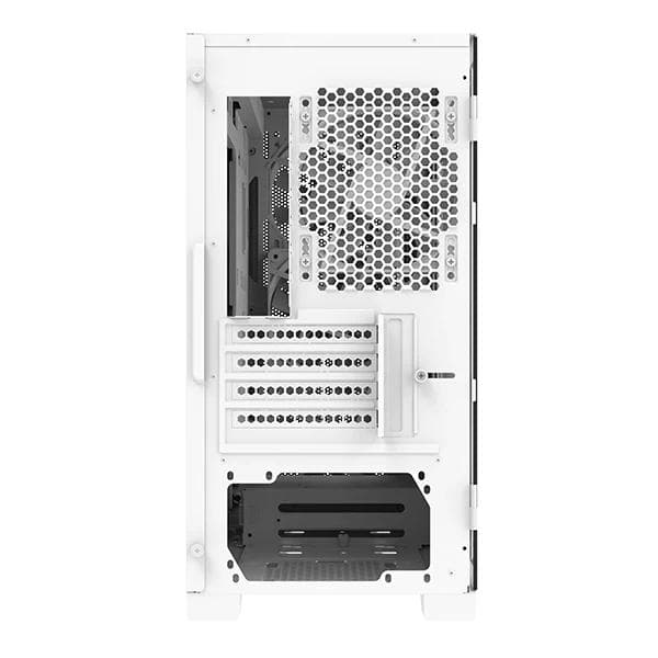 Montech Air 100 Mesh ARGB (M-ATX) Mini Tower Cabinet (White) - 2