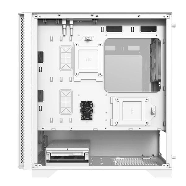 Montech Air 100 Mesh ARGB (M-ATX) Mini Tower Cabinet (White) - 3