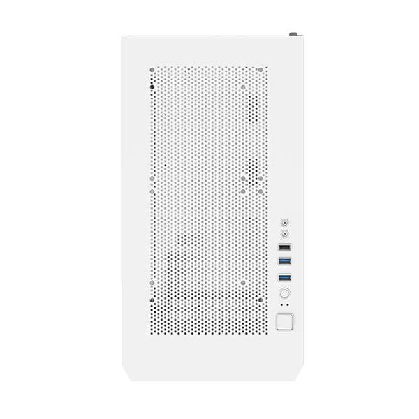 Montech Air 100 Mesh ARGB (M-ATX) Mini Tower Cabinet (White) - 4