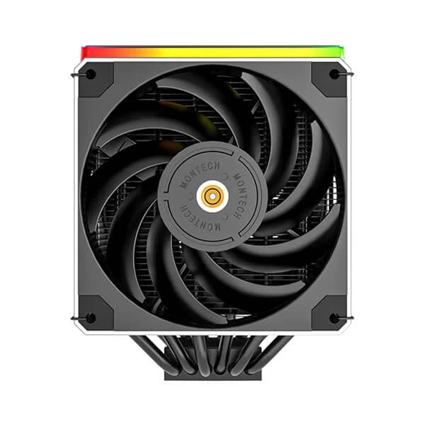 Montech Metal DT24 Premium Dual Tower 120mm ARGB CPU Air Cooler - 2