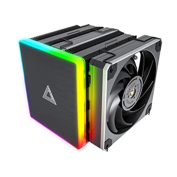 Montech Metal DT24 Premium Dual Tower 120mm ARGB CPU Air Cooler - 1