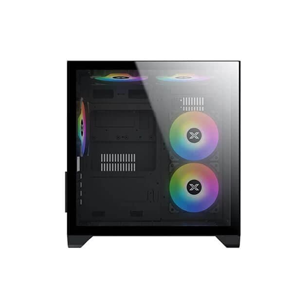 Xigmatek Aqua M ARGB (M-ATX) Mini Tower Cabinet (Black) - 4