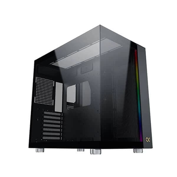 Xigmatek Aqua Ultra ARGB (E-ATX) Mid Tower Cabinet (Black) - 5