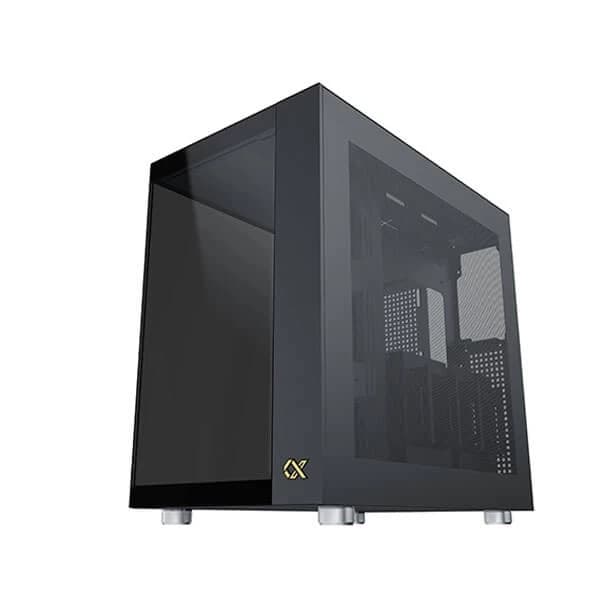 Xigmatek Aqua Ultra ARGB (E-ATX) Mid Tower Cabinet (Black) - 2