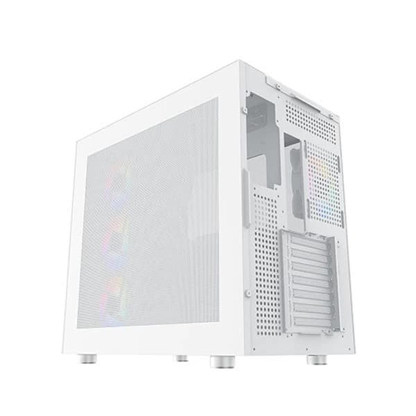Xigmatek Aqua Ultra Arctic ARGB (E-ATX) Mid Tower Cabinet (White) - 7