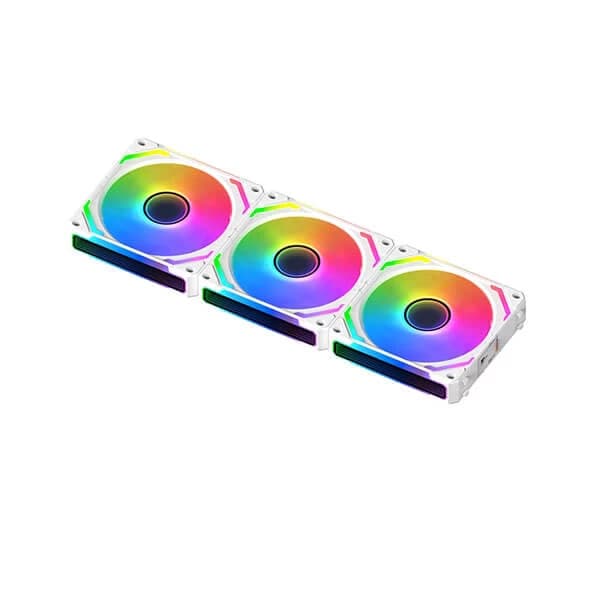 Xigmatek Starlink Ultra Arctic 120mm ARGB Cabinet Fan (Triple Pack) - 4