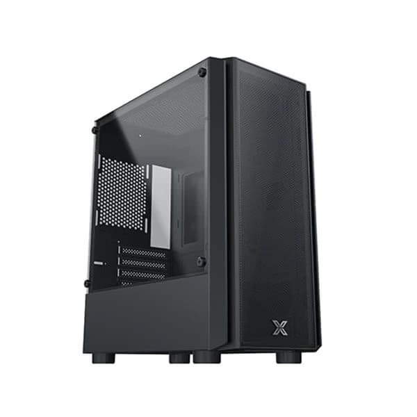 Xigmatek NYX Air ARGB (M-ATX) Mini Tower Cabinet (Black) - 1