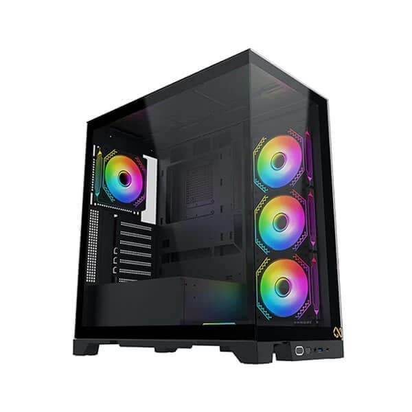 Xigmatek Endorphin Ultra ARGB (E-ATX) Mid Tower Cabinet (Black) - 1