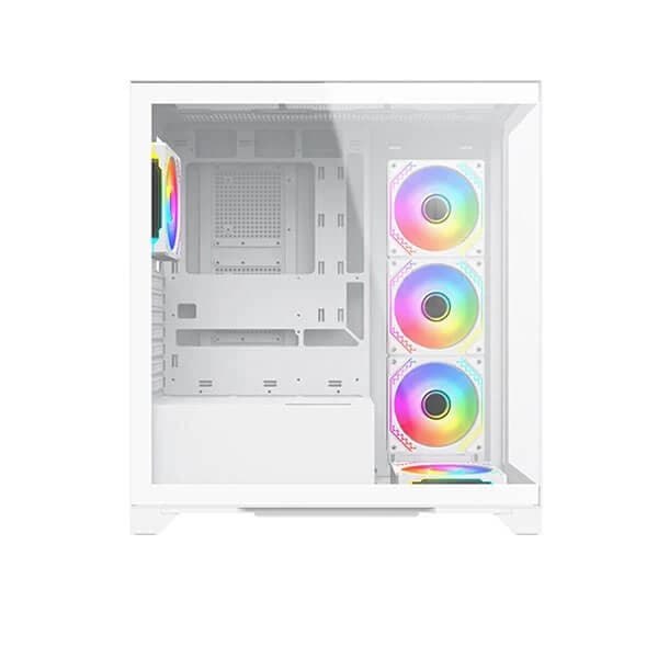 Xigmatek Endorphin Ultra Arctic ARGB (E-ATX) Mid Tower Cabinet (White) - 5