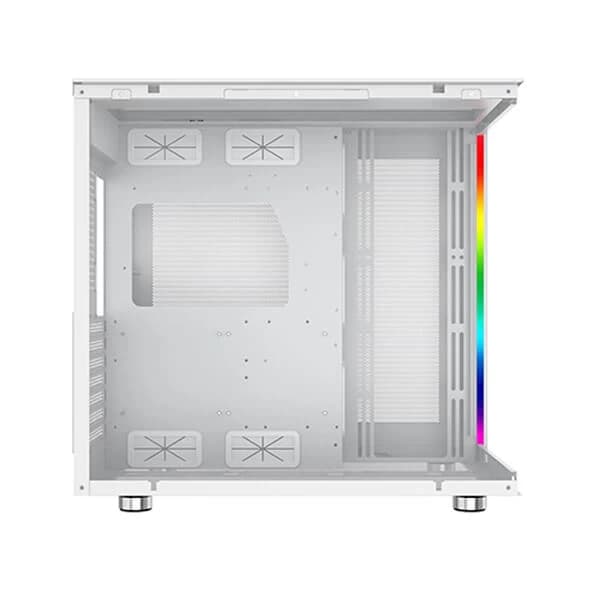 Xigmatek Aqua Ultra Air Arctic ARGB (E-ATX) Mid Tower Cabinet (White) - 2
