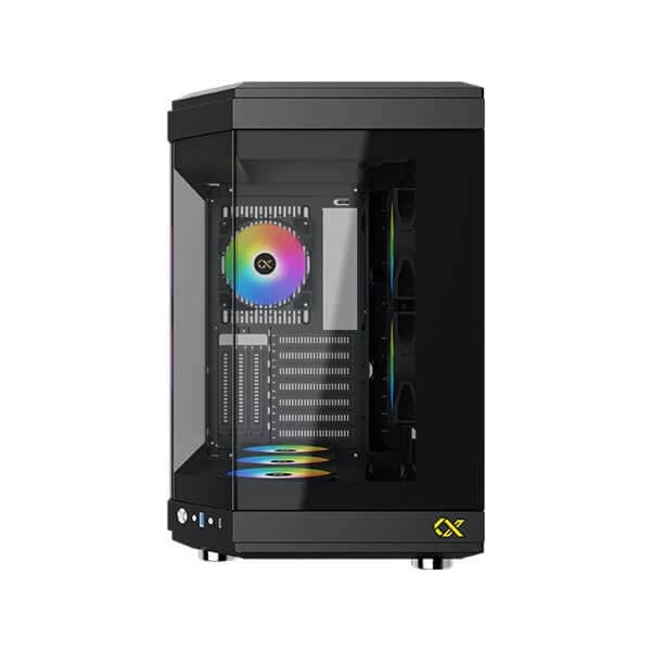 Xigmatek Cubi (E-ATX) Mid Tower Cabinet (Black) - 4