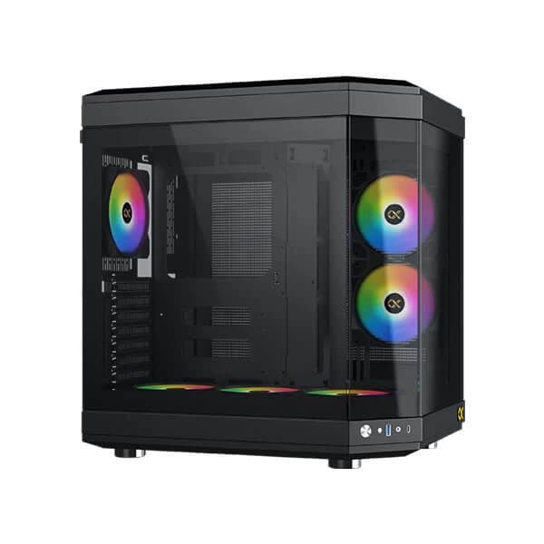 Xigmatek Cubi (E-ATX) Mid Tower Cabinet (Black) - 6