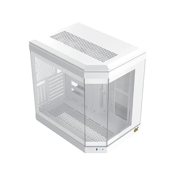Xigmatek Cubi Arctic (E-ATX) Mid Tower Cabinet (White) - 5
