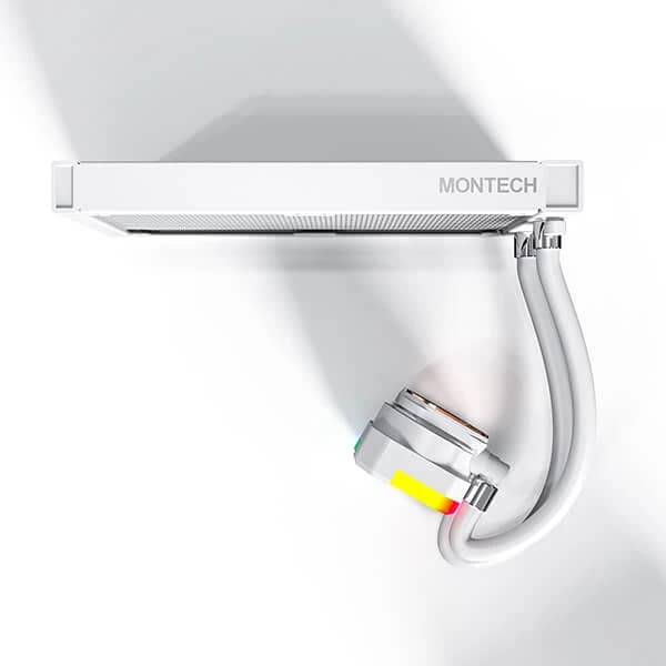 Montech HyperFlow ARGB 240 CPU Liquid Cooler (White) - 5
