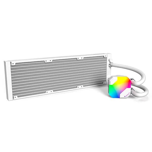 Montech HyperFlow ARGB 360 CPU Liquid Cooler (White) - 4
