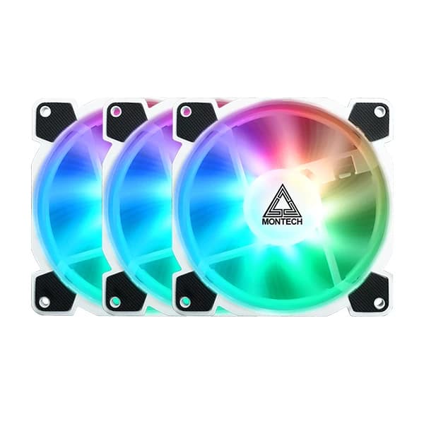 Montech Z3 PRO ARGB PWM Cabinet Fan Triple Pack - 3