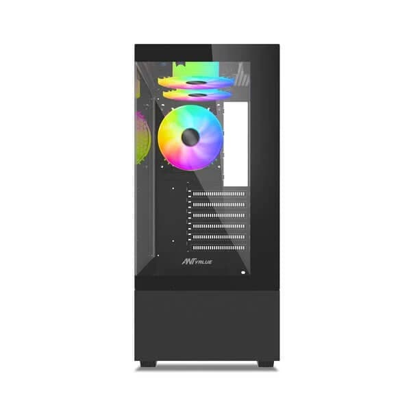 Ant Value CV100 (ATX) Mid Tower Cabinet (Black) - 2
