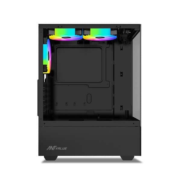 Ant Value CV100 (ATX) Mid Tower Cabinet (Black) - 4