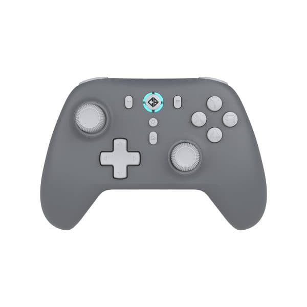 Cosmic Byte Blitz Wireless + Wired Controller for PC, Hall Effect Joystick & Triggers, 1000Hz Polling Rate, Adjustable Vibration, Turbo & Auto Turbo (Grey) - 1