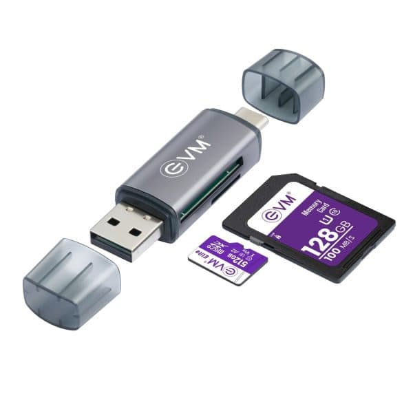 EVM 4-in-1 OTG Card Reader - 1