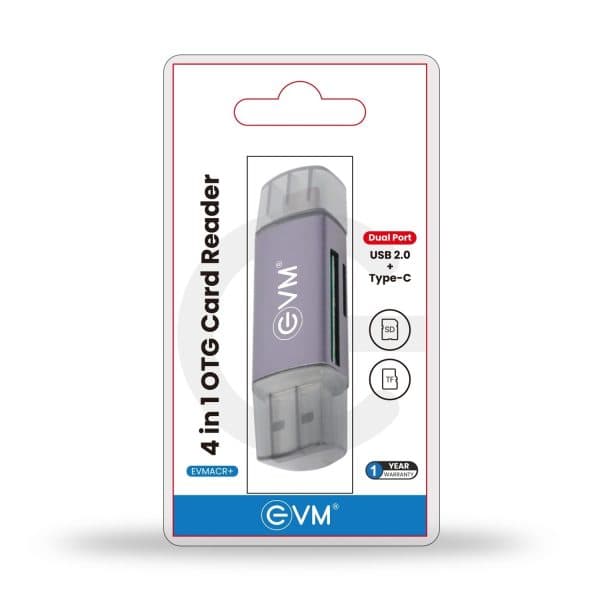 EVM 4-in-1 OTG Card Reader - 2