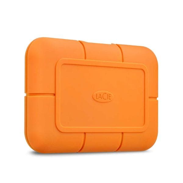 LaCie Rugged 1TB External SSD — USB-C USB 3.0 Thunderbolt 3 for Windows and Mac, 5 yr Data Recovery Services, Drop Shock Dust Water Resistant - 1