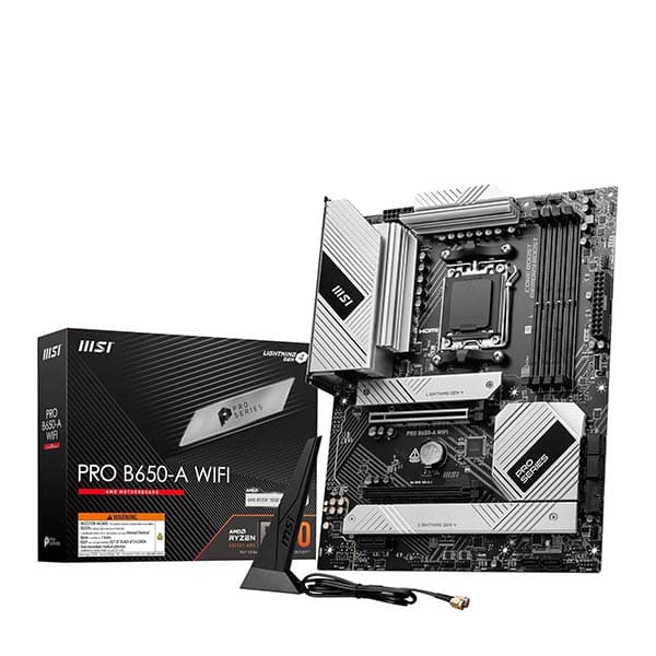 MSI PRO B650-A WIFI AM5 DDR5 ATX Motherboard - 4