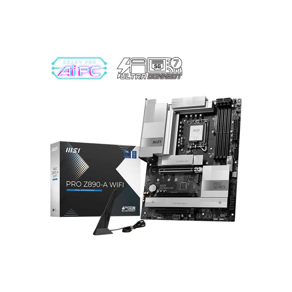 Msi Pro Z890-A WiFi LGA1851 ATX Motherboard - 1