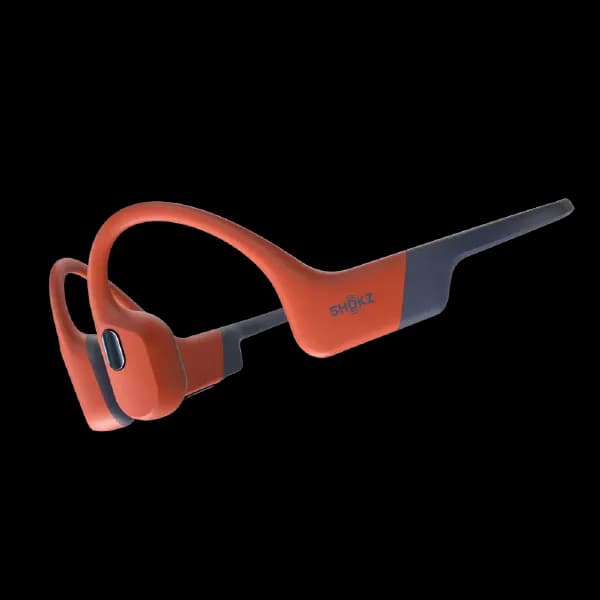 SHOKZ OpenSwim Pro Bone Conduction Sports Headphones, IP68 Waterproof Open-Ear Wireless Earphones with Bluetooth 5.4, Swimming-Red - 3