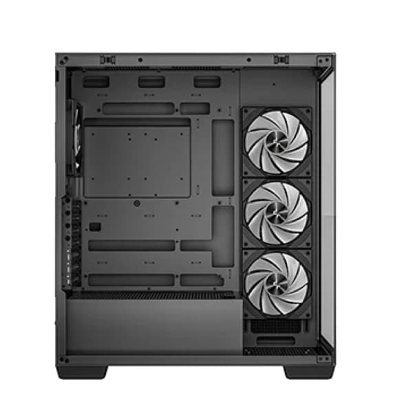 DeepCool CG580 4F Panaromic ATX PC Cabinet – Black - 3