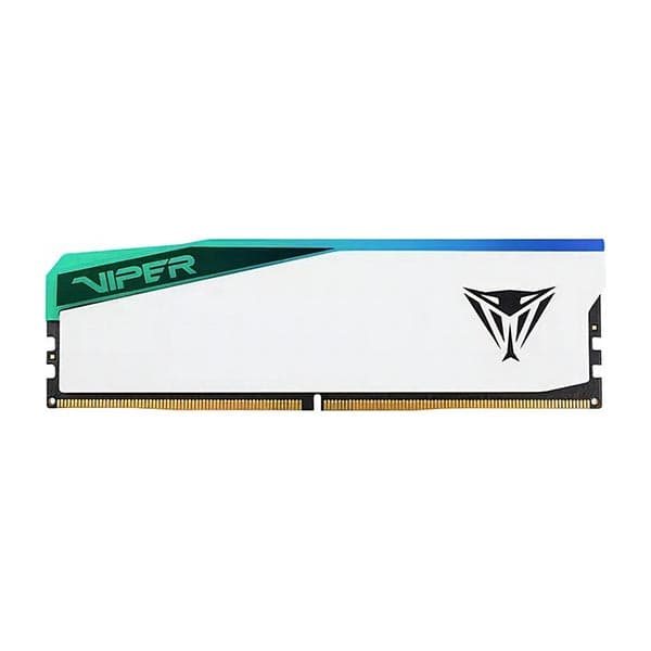 Patriot Viper Elite 5 RGB DDR5 16GB (1 x 16GB) 5200MHz CL36 Ram DIMM Module (White) - 5