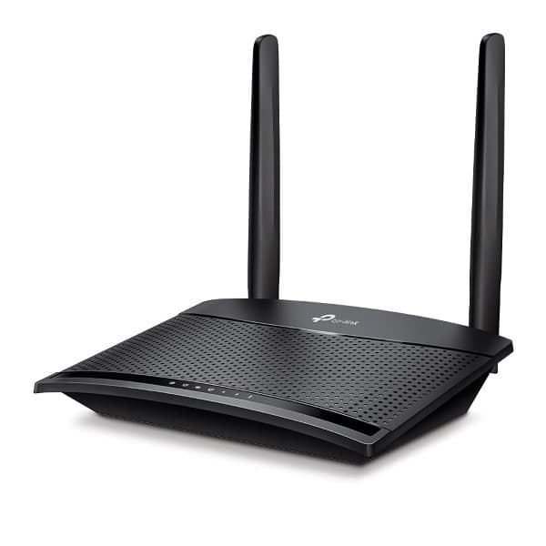 TP-Link TL-MR100 300Mbps 2.4GHz Wireless N 4G LTE - Black - 3