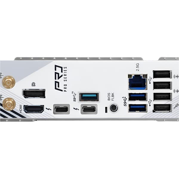 ASROCK Z890 Pro RS WIFI DDR5 LGA 1851 Intel Z890 SATA 6Gb/s ATX Motherboard - 3