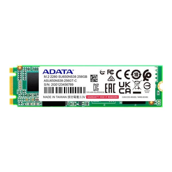 Adata Ultimate SU650 M.2 256GB Internal SSD - 1