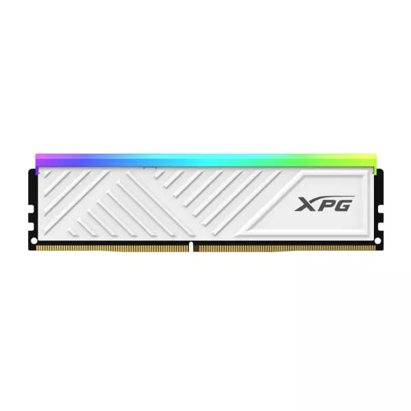 Adata XPG Spectrix D35G RGB 64GB (32GBx2) DDR4 3600MHz CL18 Desktop Ram (White) - 2
