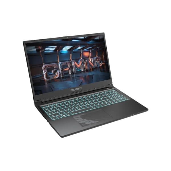 GIGABYTE G5 KF5-H3IN353SH, i7-13620H 4.9 GHz, RTX 4060 6GB GDDR6, 15.6" FHD 144Hz Display, 8G *2 DDR5-4800, Gen4 512GB, Multi Languages 15 Color Illuminated Keyboard - 2